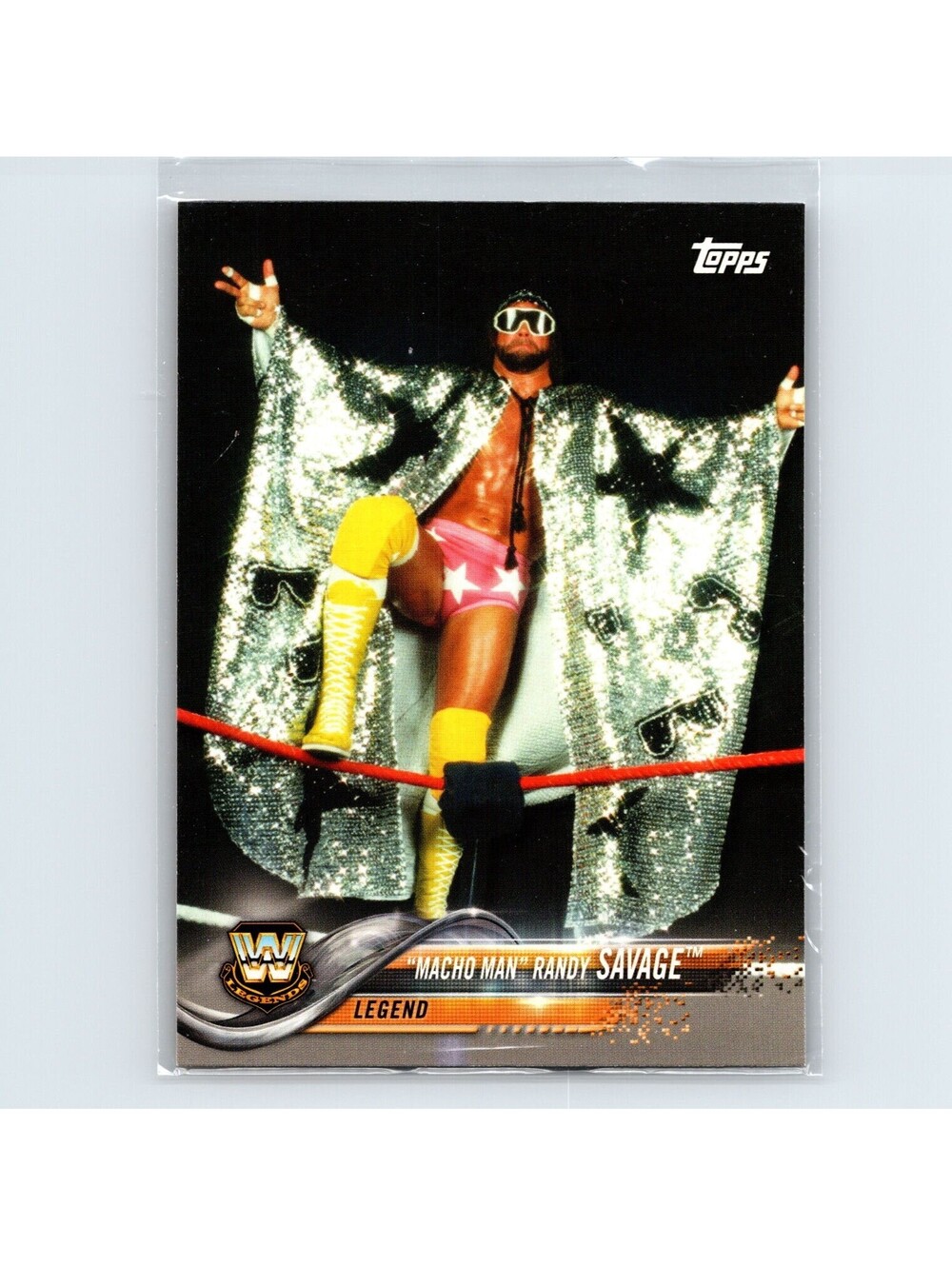 2018 Topps WWE Then Now Forever “Macho Man” Randy Savage #195
